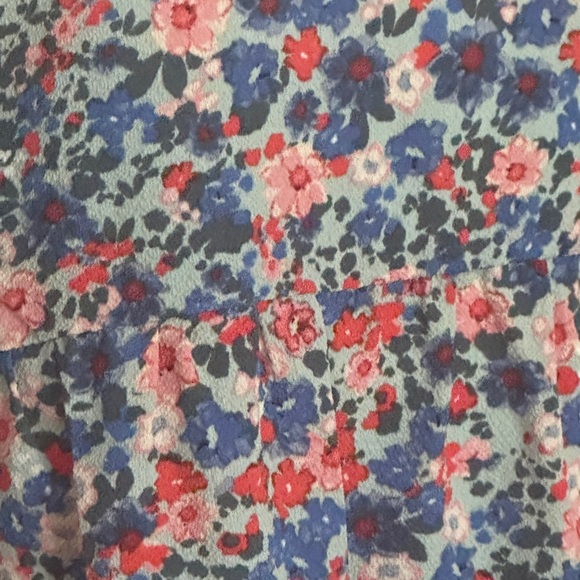 BCBG Paris Floral Print Tie-Back Dress NWT - Picture 9 of 13